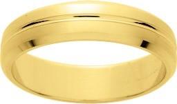 Alliance homme or jaune