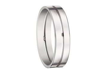 Alliance homme or blanc