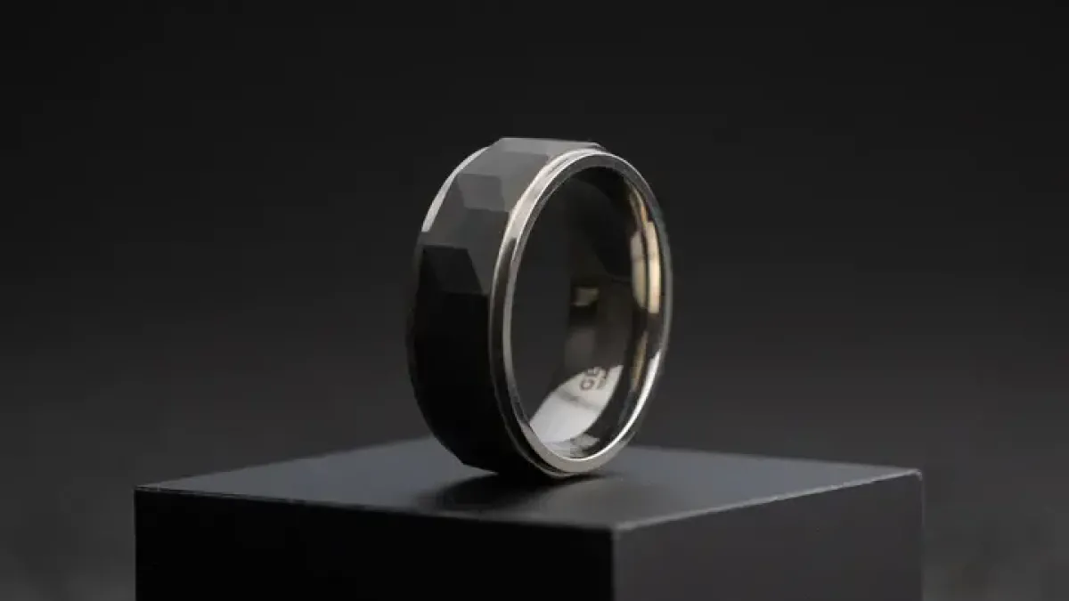Bague titane