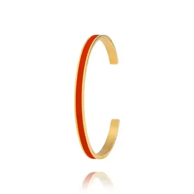 Bijouterie bracelet orange fantaisie femme louise garden 400x400 crop center