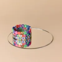 Bracelet colorful celebration simone a bordeaux