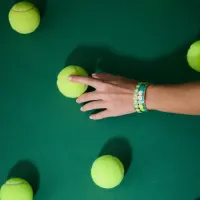 Bracelet colorful club citron simone a bordeau