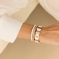 Bracelet colorful min cristal pure simone a bordeaux