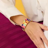Bracelet colorful mini la boca simone a bordeaux