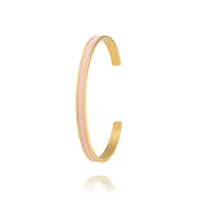 Bracelet rose clair poudre fantaisie femme bijouterie francaise louise garden 400x400 crop center