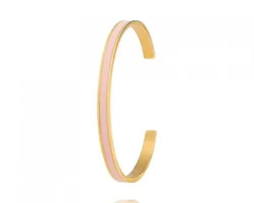 Bracelet rose clair poudre fantaisie femme bijouterie francaise louise garden 400x400 crop center