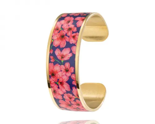 Manchette fin fleur de prunier louise garden bijoux femme mof2212 760x760 crop center