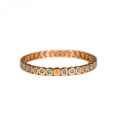 Mini cristal turquoise