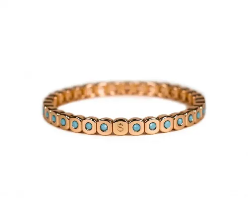 Mini cristal turquoise