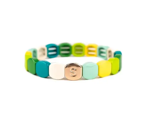 Packshot bracelet colorful club citron