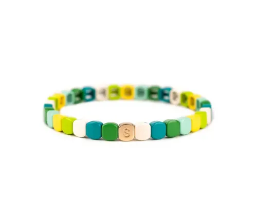 Packshot bracelet colorful mini club citron