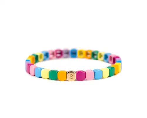 Packshot bracelet colorful mini cupcake
